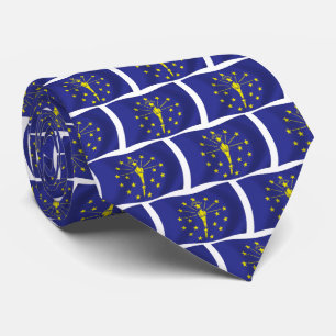 Gravata Indiana Flag Tie