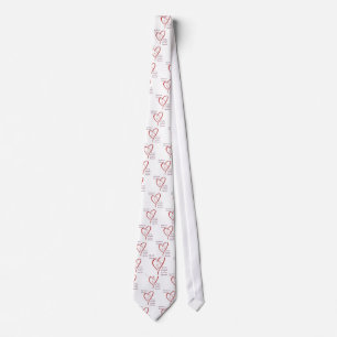 Gravata Inglês Cocker Spaniel Hearts Pertence