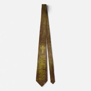 Gravata Isaiah 58:13-14 Necktie