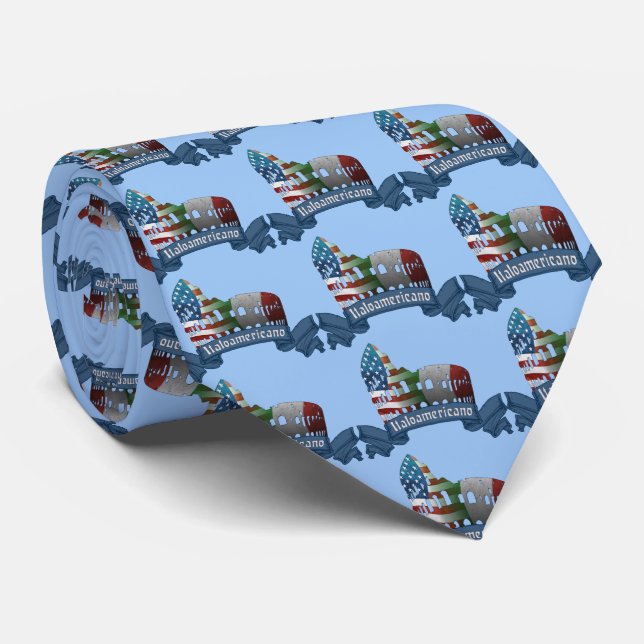 Gravata Italoamericano American Tie (Rolled)