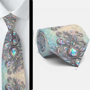 Gravata Jacquard Falso Seda Luxo Paisley Gentleman's