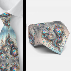 Gravata Jacquard Falso Seda   Luxo Paisley Gentleman's