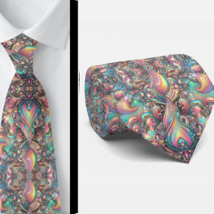 Gravata Jacquard Falso Seda Luxo Paisley Gentleman's