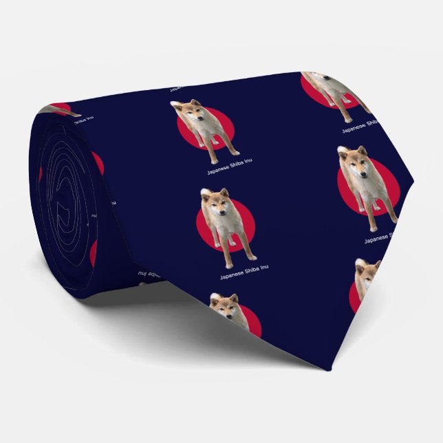 Gravata Japanese Shiba Inu (Rolled)
