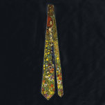 Gravata Jardim de fazenda com Crucifixo por Gustav Klimt<br><div class="desc">Jardim de fazendas com Crucifixo (1911/1912) de Gustav Klimt é uma pintura religiosa vitoriana do simbolismo das artes plásticas. Uma cena natural com uma variedade de flores ao redor de um crucifixo com Jesus Cristo em um jardim em uma fazenda. Sobre o artista: Gustav Klimt (1862-1918) era um pintor simbolista...</div>