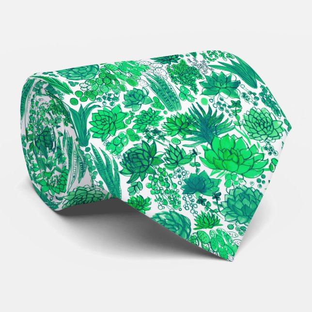 Gravata Jardim de Sucultura (Rolled)