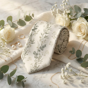 Gravata Jardim Francês Toile Botânico