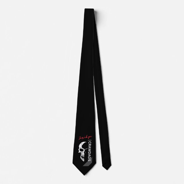 Gravata Jerikye e o Crawdads Tie (Frente)