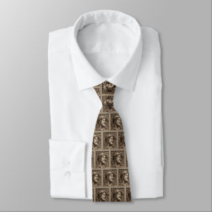 Gravata Jesus Carving Neck Tie