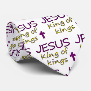 Gravata JESUS King of kings Tie