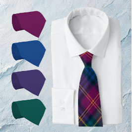 Gravata Jewel Tone Green