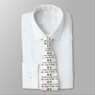 Gravata Jingle Balls