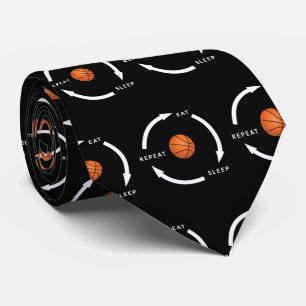 Gravata Jogador de basquete come sono repete adereço despo