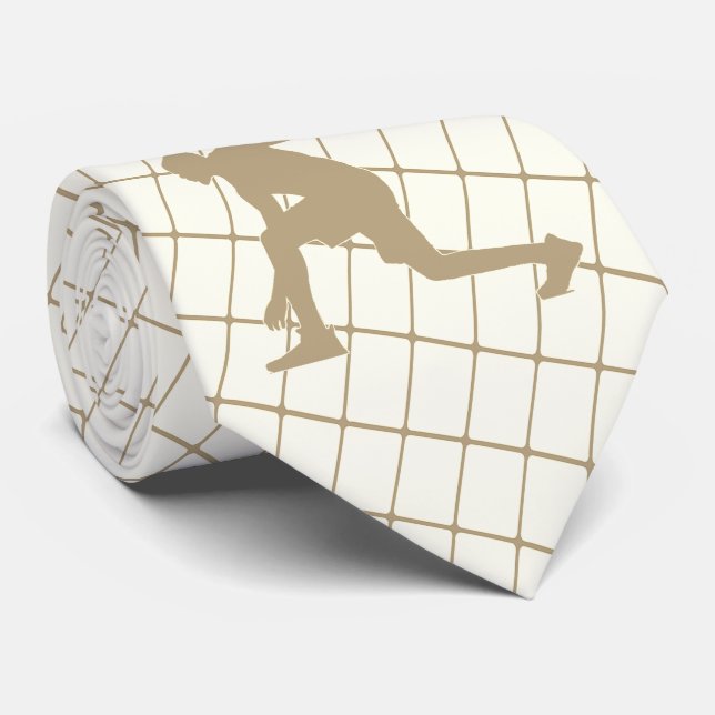Gravata Jogador de Basquete no Coletor de Tan (Rolled)