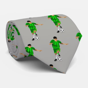 Gravata Jogadores de futebol que retrocedem o uniforme