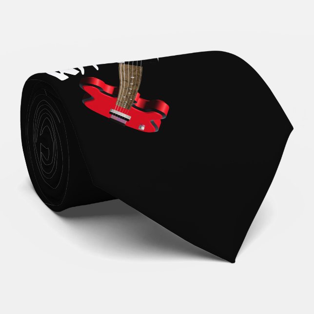 Gravata Jogue Rock Comigo (Rolled)