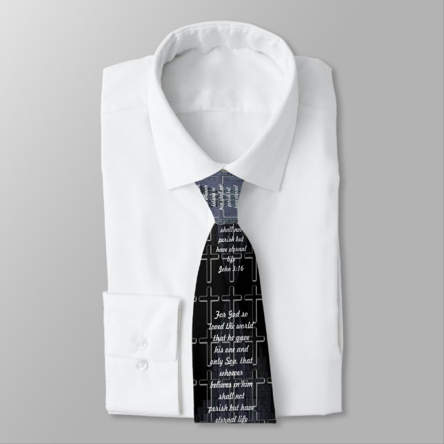 Gravata John 3:16 tie (Amarrado)