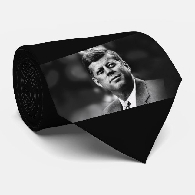 Gravata John F Kennedy Presidente (Rolled)