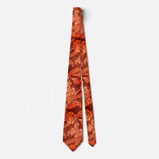Gravata John Henry Dearle Florence Patterno em Sangria