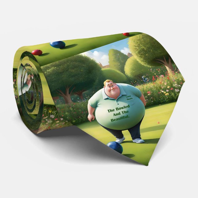 Gravata Jolly Lawn Bowler Man, (Rolled)