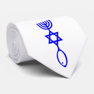 Gravata Judeu judaico cristão Yeshua do laço messiânico do