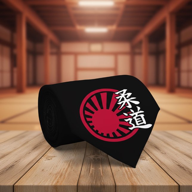 Gravata Judo Kanji - Sol Nascente (Criador carregado)