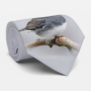 Gravata Junco de Olho Escuro de Cor de Ardósia na Pereira