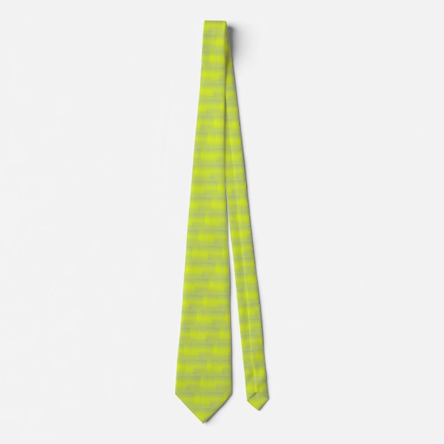 Gravata Kandy Verde Amarelo (Frente)
