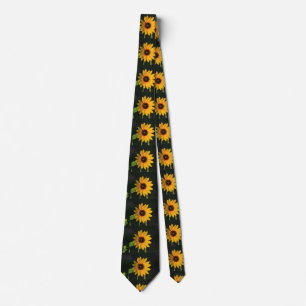Gravata Kansas Sunflower Tie