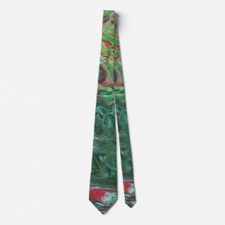 Gravata Katmandu 2 Wild Green Abstrato Tie