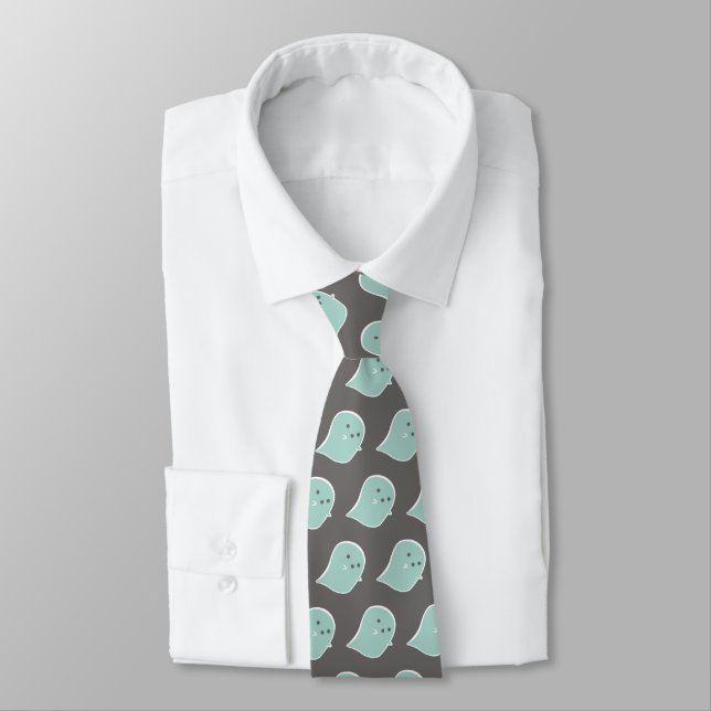 Gravata Kawaii Ghost Necktie (Amarrado)