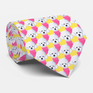 Gravata KiniArt Bichon Frise de Cachorros