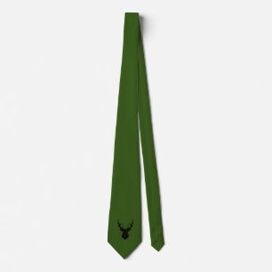 Gravata Krawatte mit Hirsch / Tie com Deer