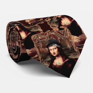 Gravata La Chola Mona Lisa Mexicana