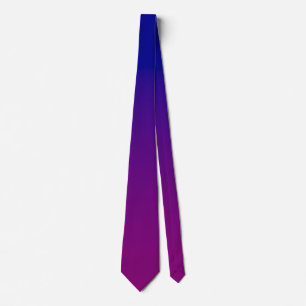 Gravata Laço azul & roxo do pescoço