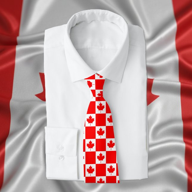 Gravata Laço canadense do pescoço do partido do dia de (Canadian neck tie)