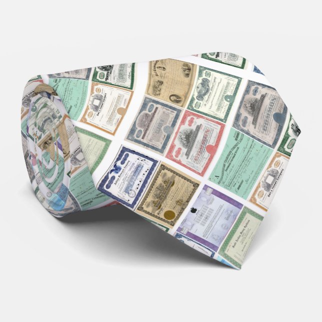 Gravata Laço - certificados conservados em estoque, Certs (Rolled)