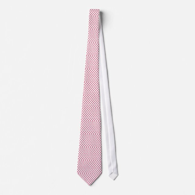 Gravata Laço cor-de-rosa da caniche (Frente)