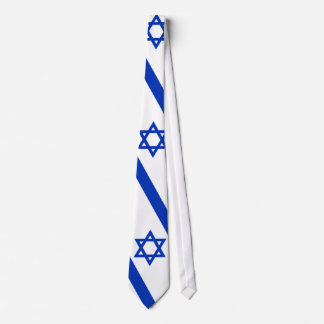 Gravata Laço da bandeira de Israel