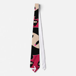 Gravata Laço de Kawaii Ninja