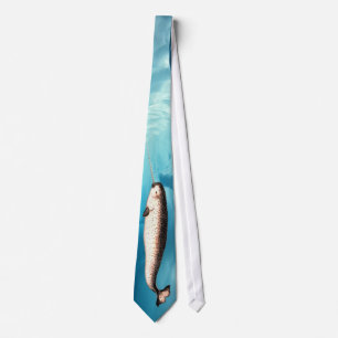 Gravata Laço de Narwhal