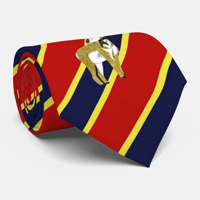 Gravata Laço de vestido listrado do antílope de madeira do (Rolled)