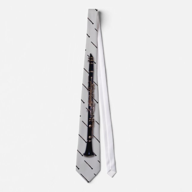 Gravata Laço do clarinete para ClarinetCentral.com (Frente)
