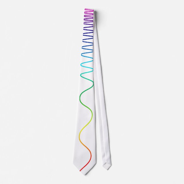 Gravata Laço do comprimento de onda (Frente)