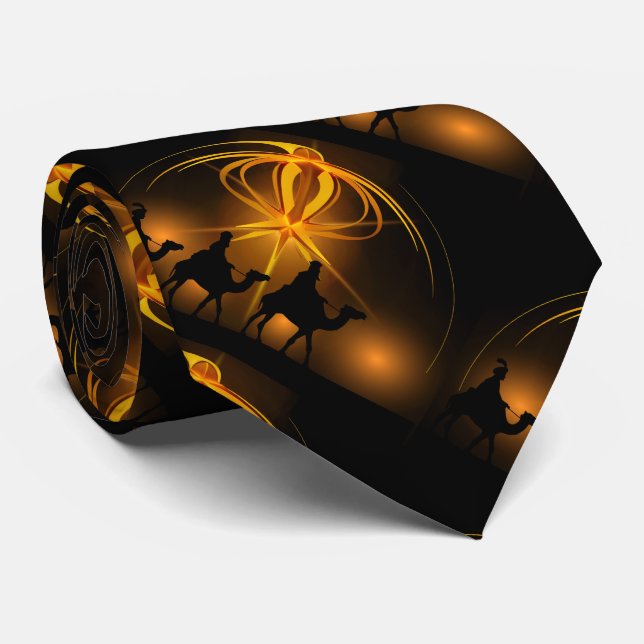 Gravata Laço do Feliz Natal 92 (Rolled)