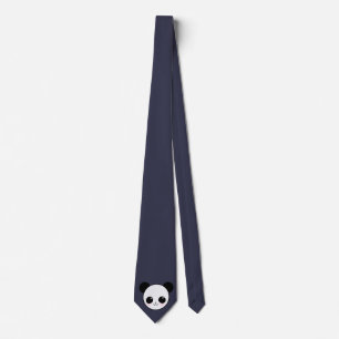 Gravata Laço do marinho de Kawaii Panda-chan