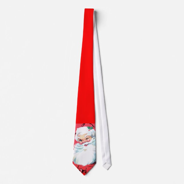 Gravata Laço do Natal de Papai Noel (Frente)