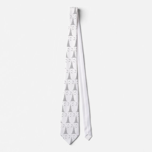 Gravata Laço do teste padrão da antena (Frente)