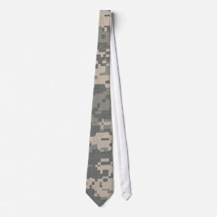 Gravata Laço do teste padrão da camuflagem da ACU Digita