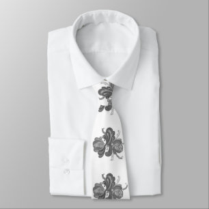 Gravata Laço floral